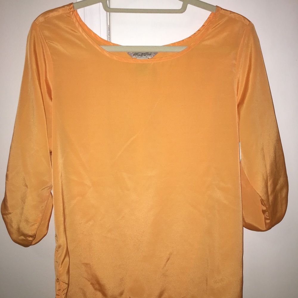 Cute orange blouse